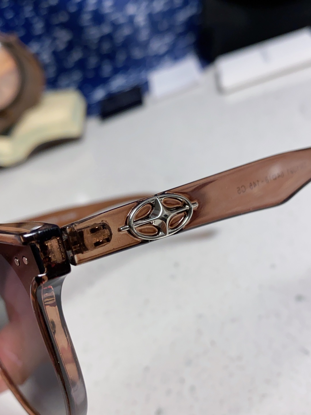 Gentle Moster(GM) 2025新款圆框墨镜女式高端太阳镜防晒防紫外线 唐艺昕同款 型号：T