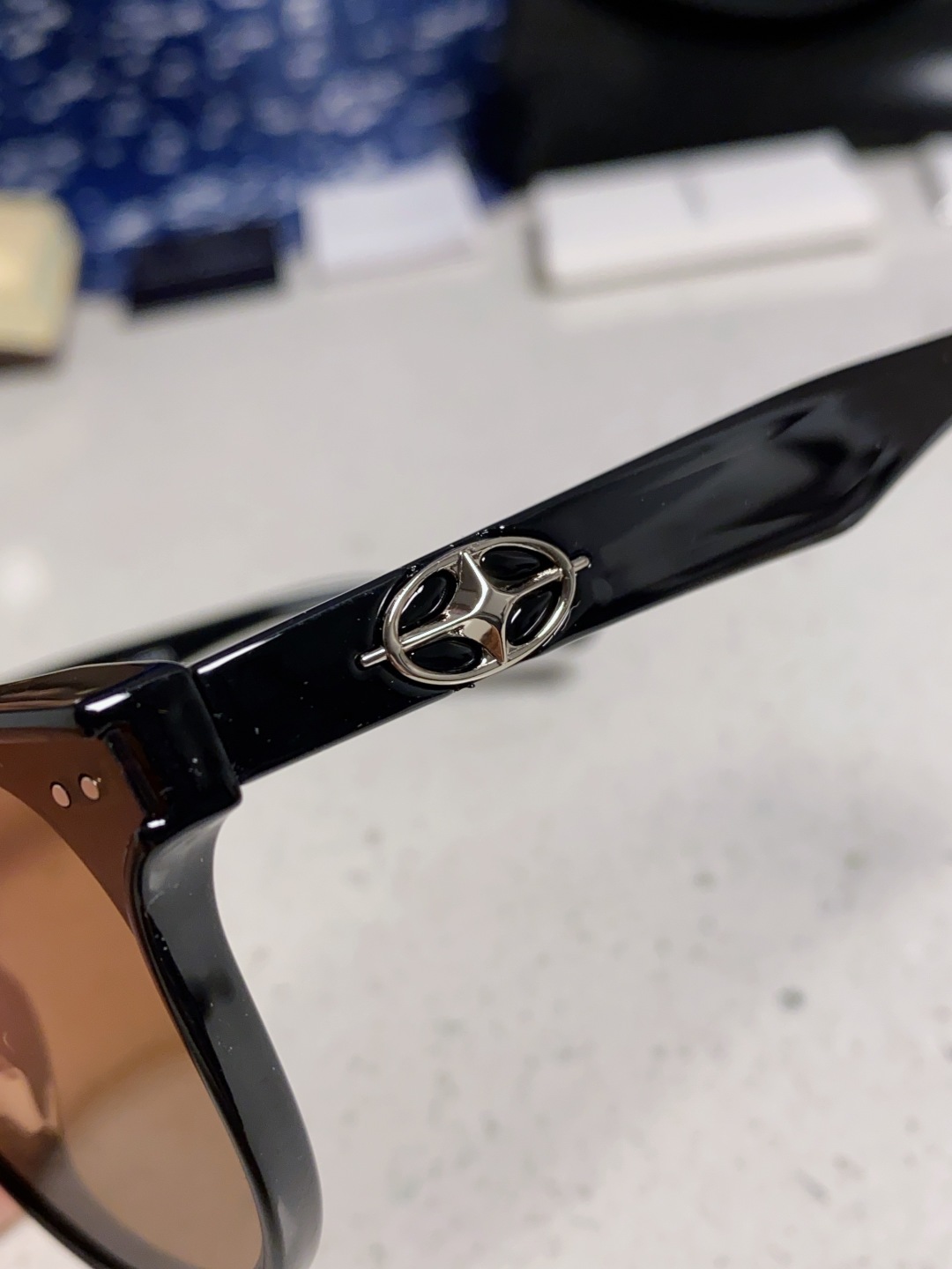 Gentle Moster(GM) 2025新款圆框墨镜女式高端太阳镜防晒防紫外线 唐艺昕同款 型号：T