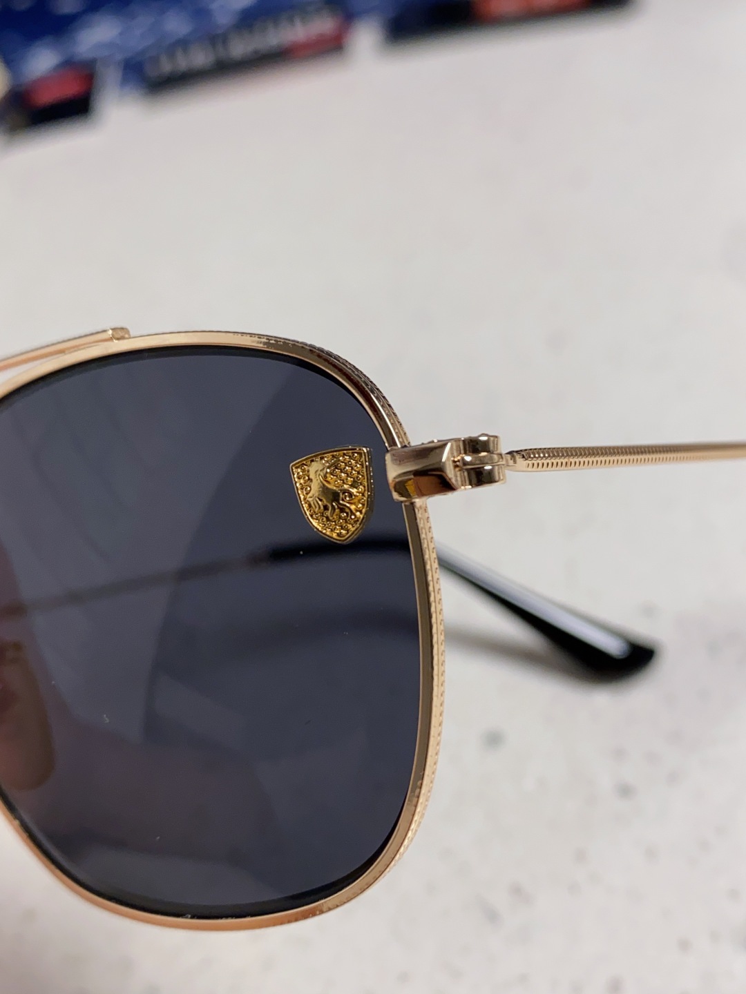 RayBan雷朋&法拉利联名 2025新款双梁小框复古个性 前卫 墨镜潮酷模特款板材高质感物美 RB35