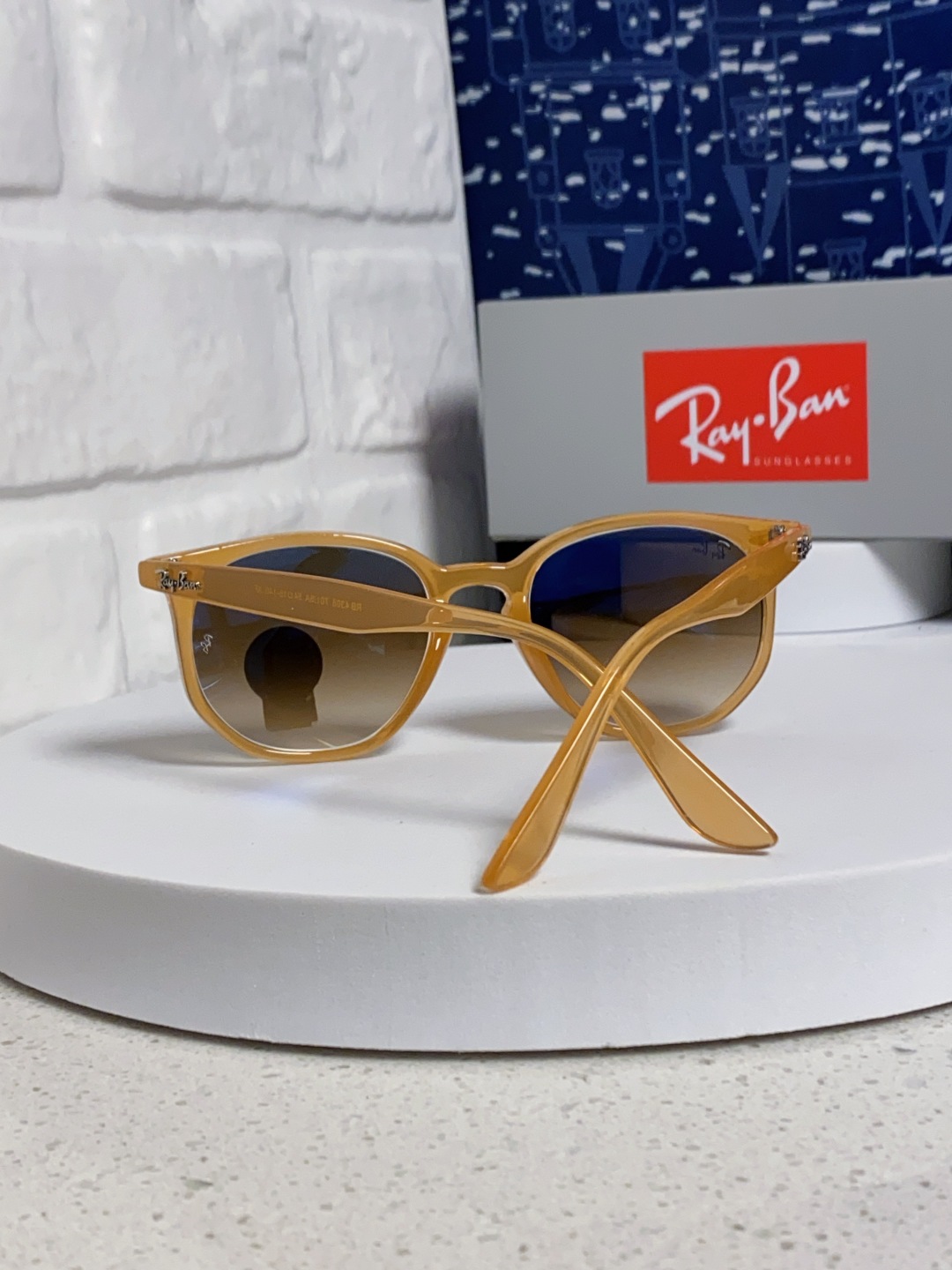 RayBan雷朋 2025新款经典外贸男女玻璃片太阳镜跨境墨镜 高品质板材框 RB4306