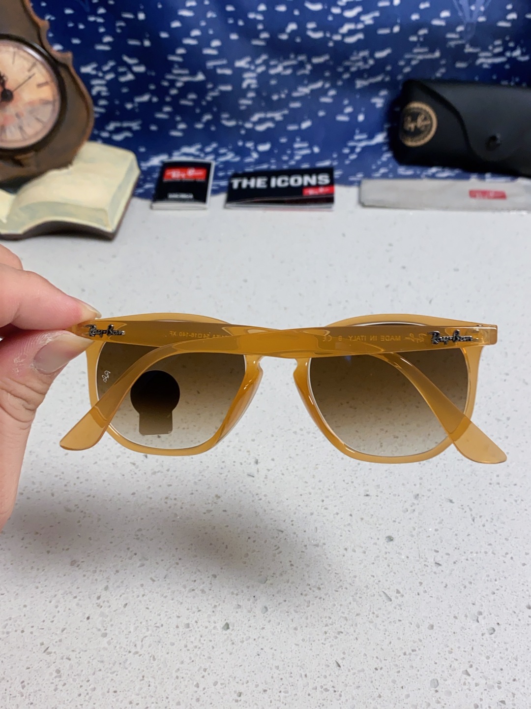 RayBan雷朋 2025新款经典外贸男女玻璃片太阳镜跨境墨镜 高品质板材框 RB4306