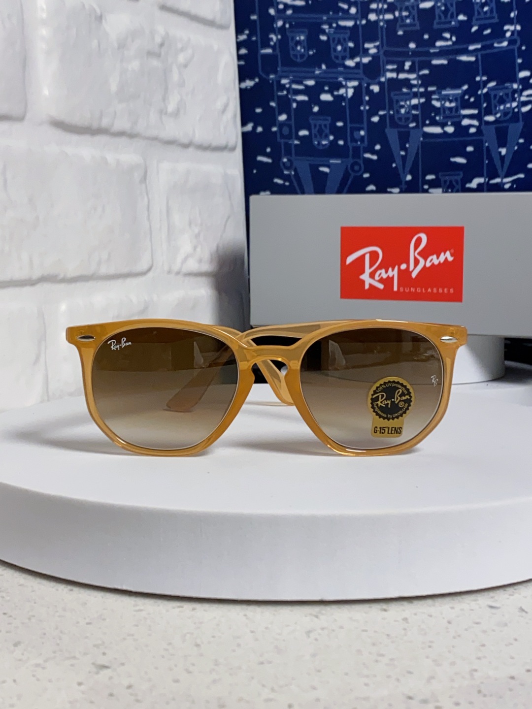 RayBan雷朋 2025新款经典外贸男女玻璃片太阳镜跨境墨镜 高品质板材框 RB4306