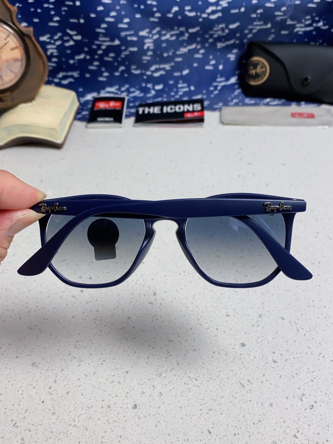 RayBan雷朋 2025新款经典外贸男女玻璃片太阳镜跨境墨镜 高品质板材框 RB4306