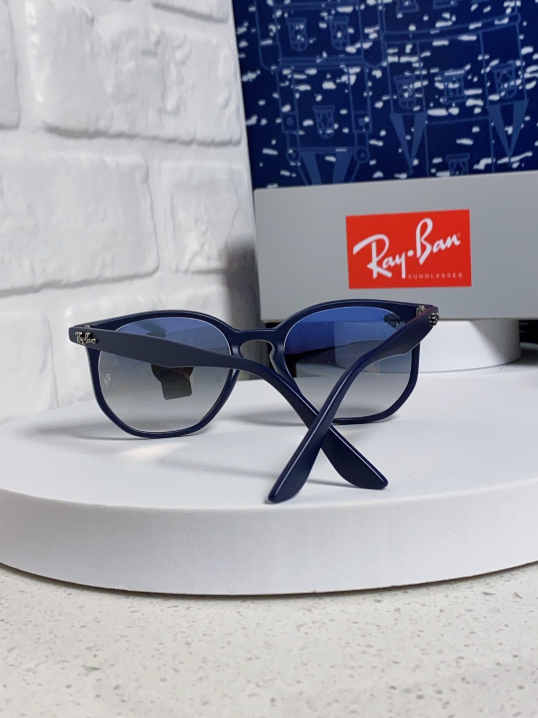 RayBan雷朋 2025新款经典外贸男女玻璃片太阳镜跨境墨镜 高品质板材框 RB4306