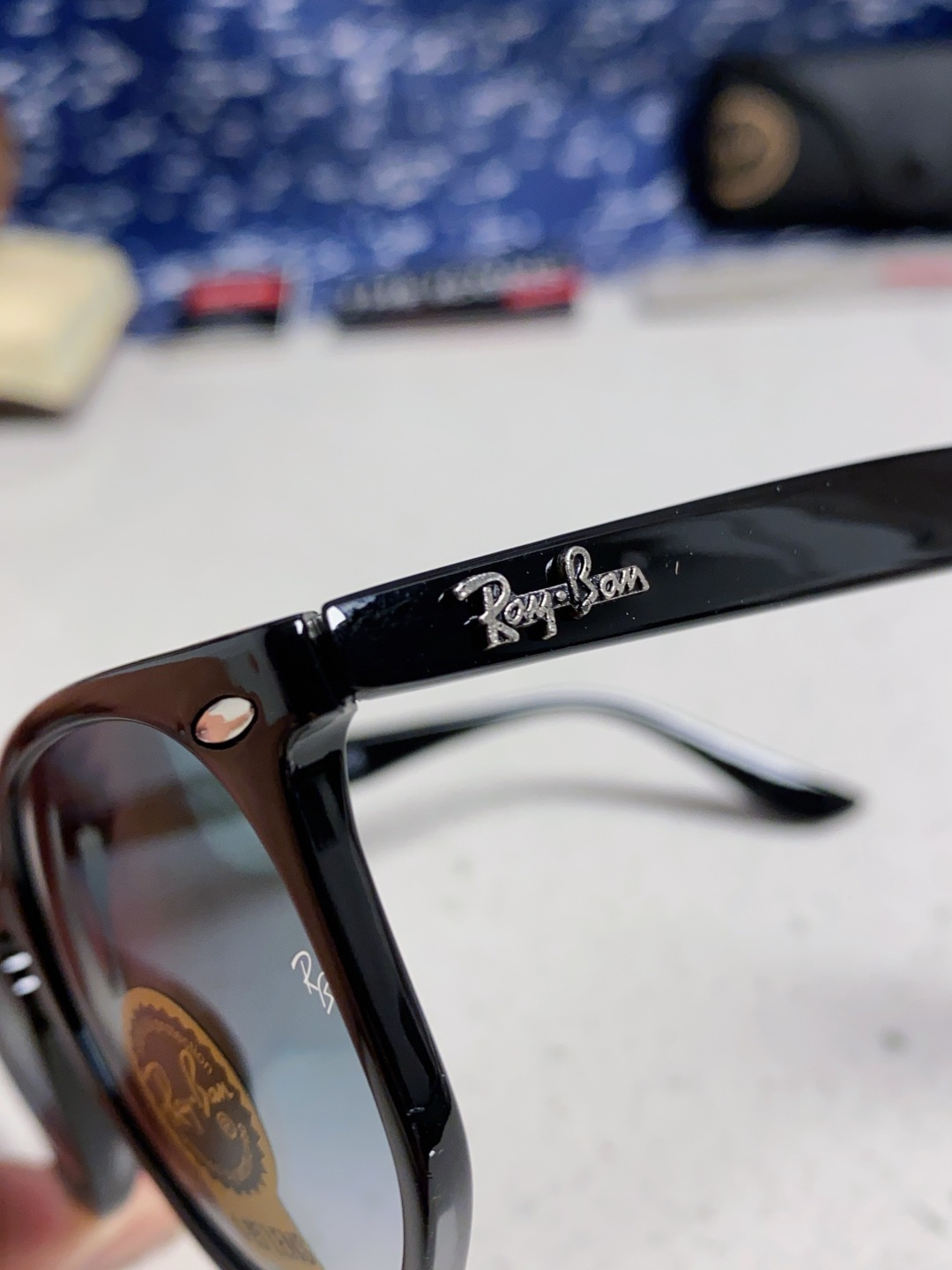 RayBan雷朋 2025新款经典外贸男女玻璃片太阳镜跨境墨镜 高品质板材框 RB4306
