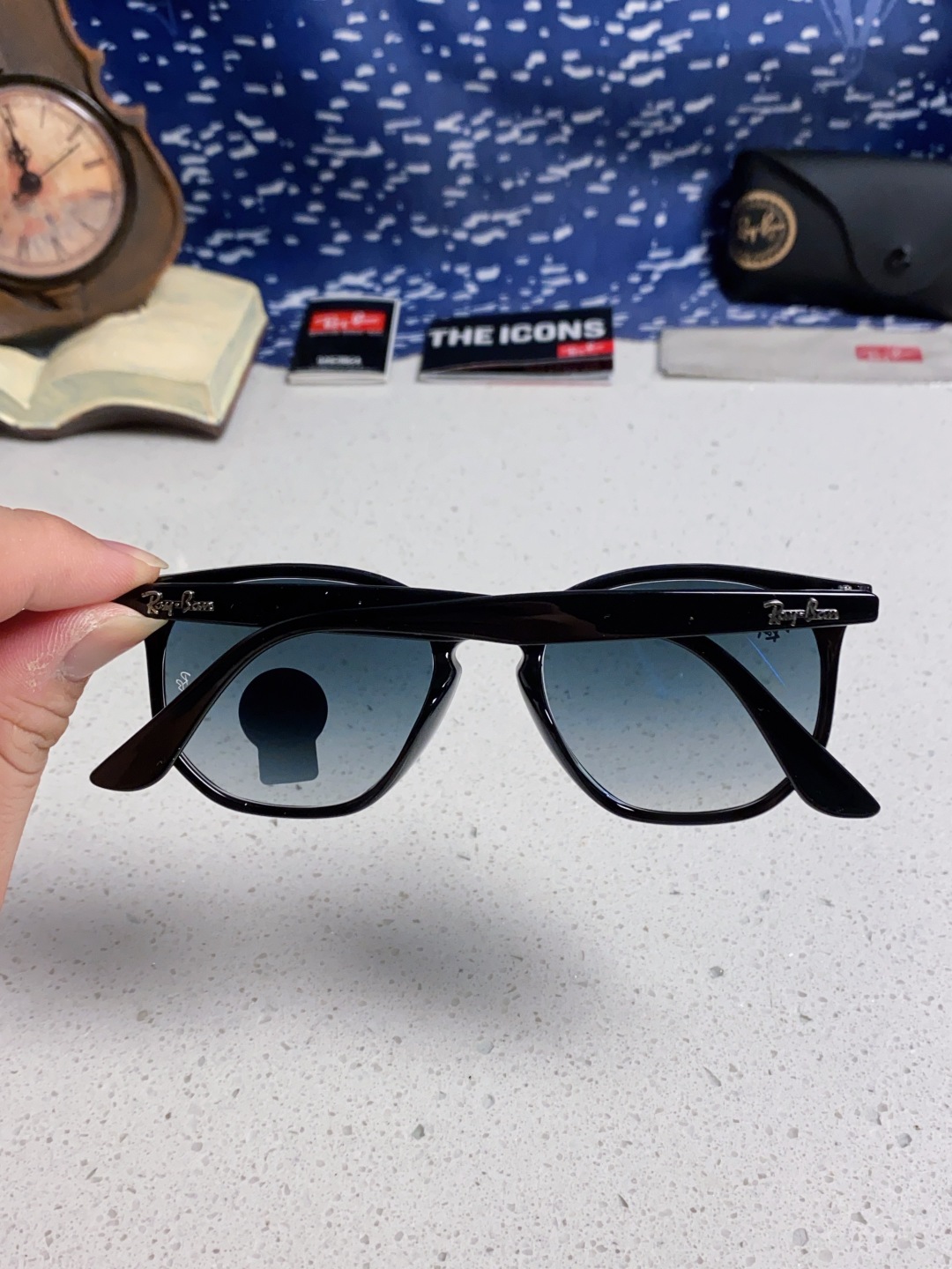 RayBan雷朋 2025新款经典外贸男女玻璃片太阳镜跨境墨镜 高品质板材框 RB4306