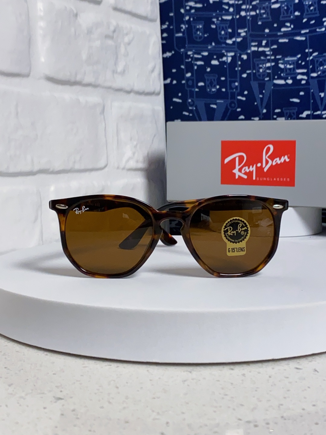 RayBan雷朋 2025新款经典外贸男女玻璃片太阳镜跨境墨镜 高品质板材框 RB4306