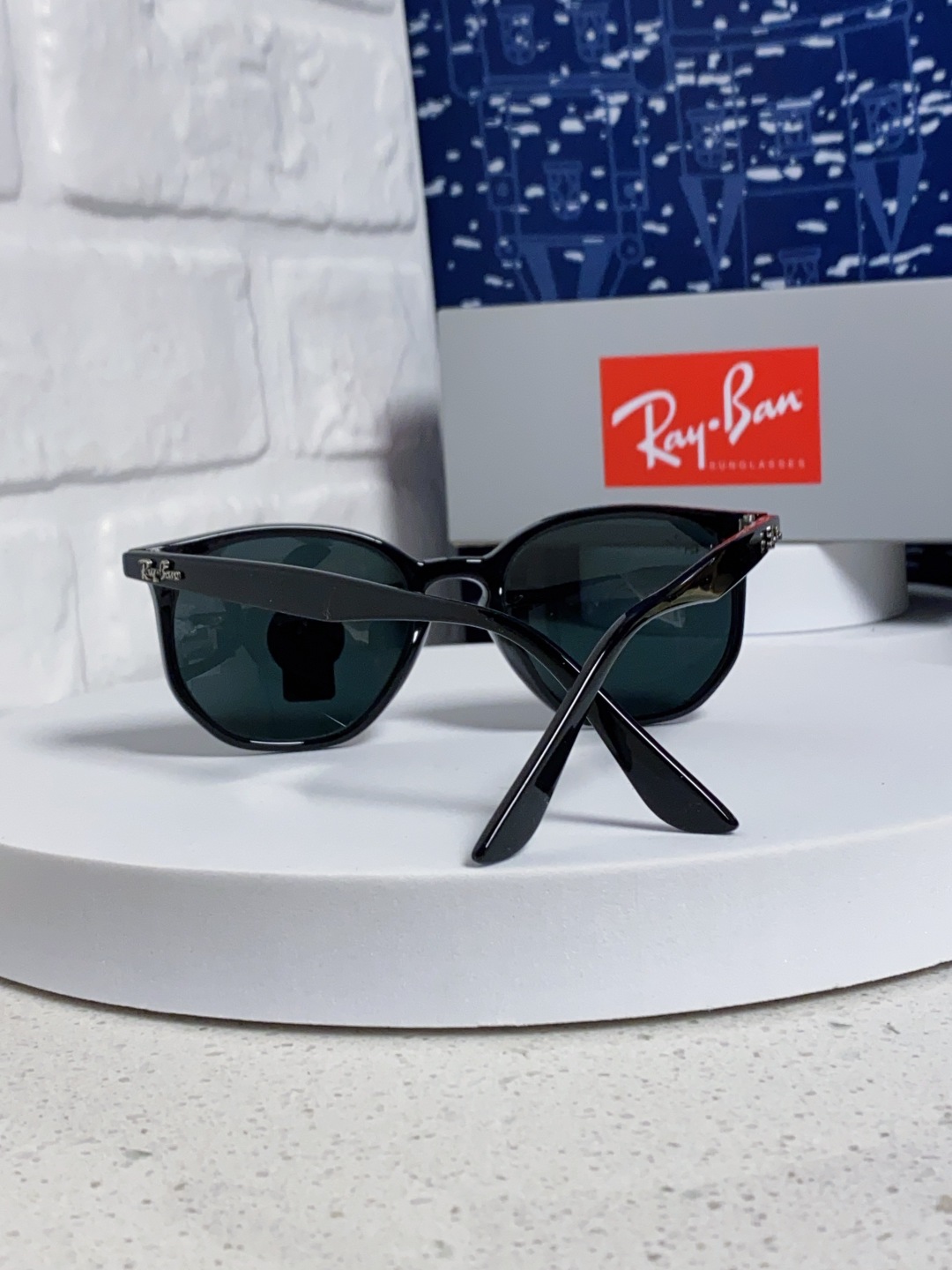 RayBan雷朋 2025新款经典外贸男女玻璃片太阳镜跨境墨镜 高品质板材框 RB4306