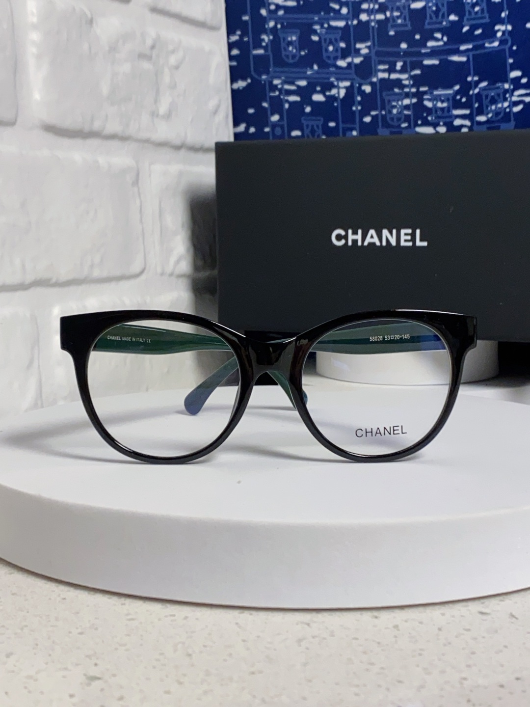 Chanel香奈儿 2025新款人气王千金大小姐香奶奶素颜神器黑框近视眼镜女士 可配度数