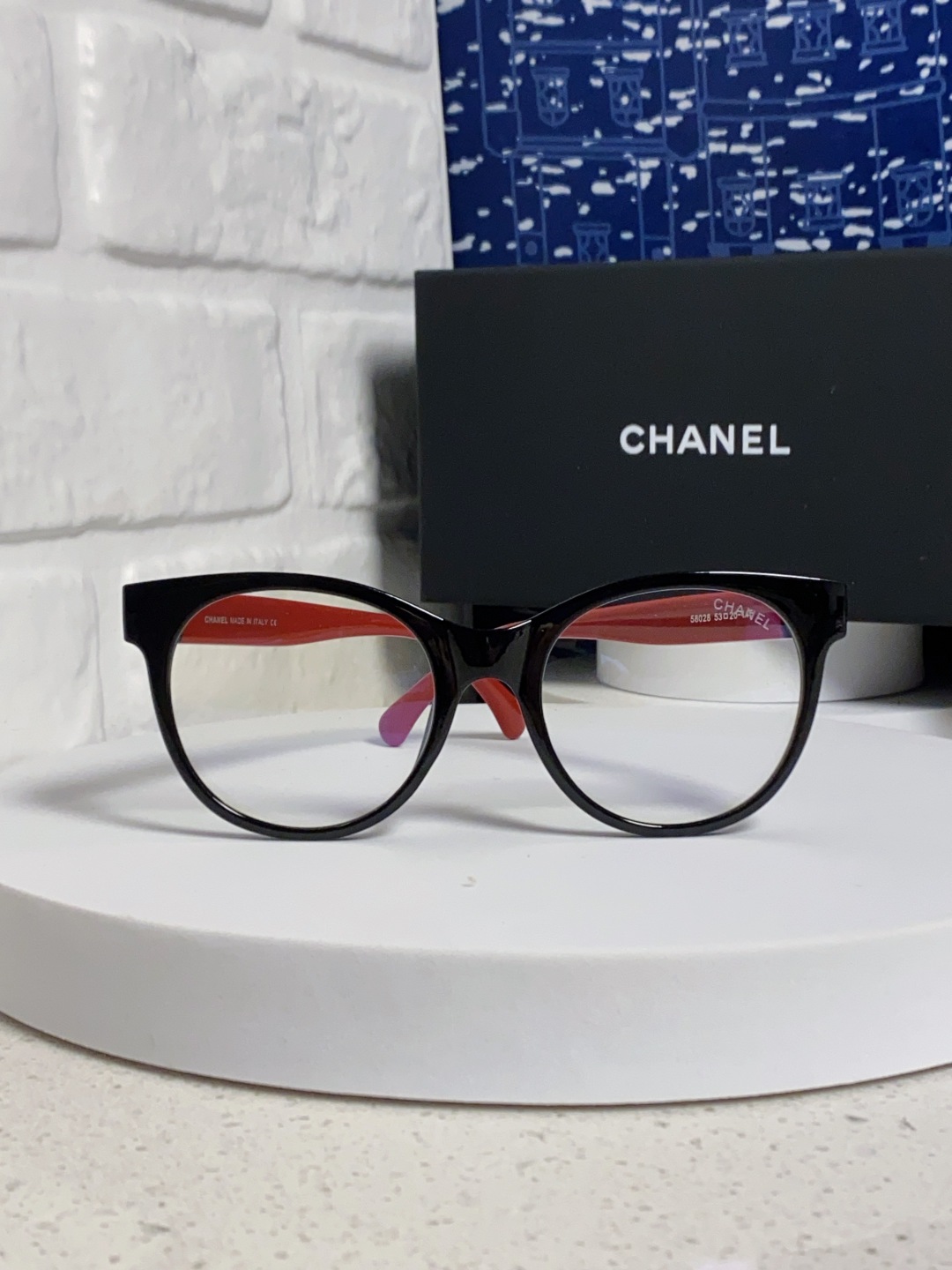 Chanel香奈儿 2025新款人气王千金大小姐香奶奶素颜神器黑框近视眼镜女士 可配度数