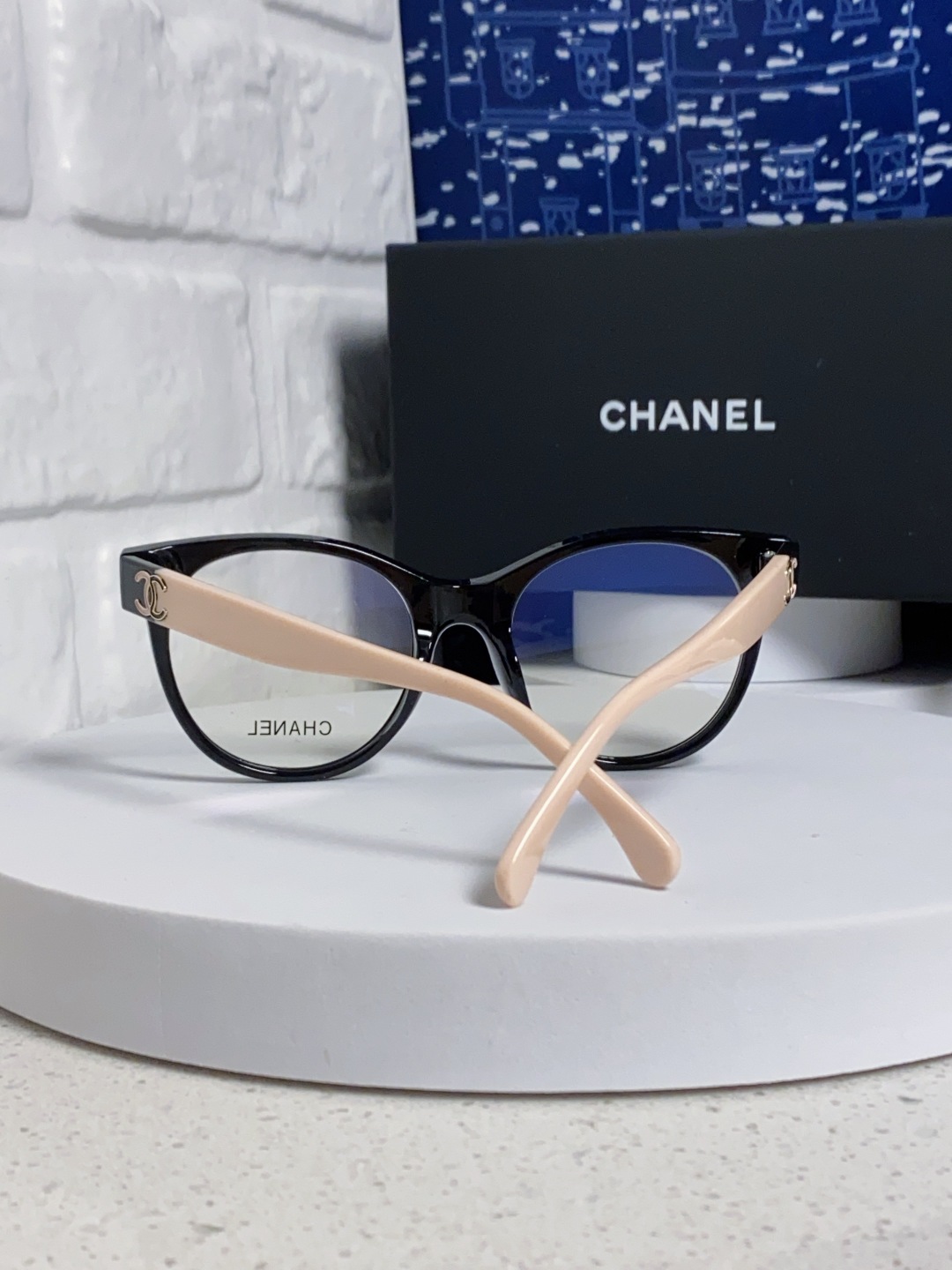 Chanel香奈儿 2025新款人气王千金大小姐香奶奶素颜神器黑框近视眼镜女士 可配度数