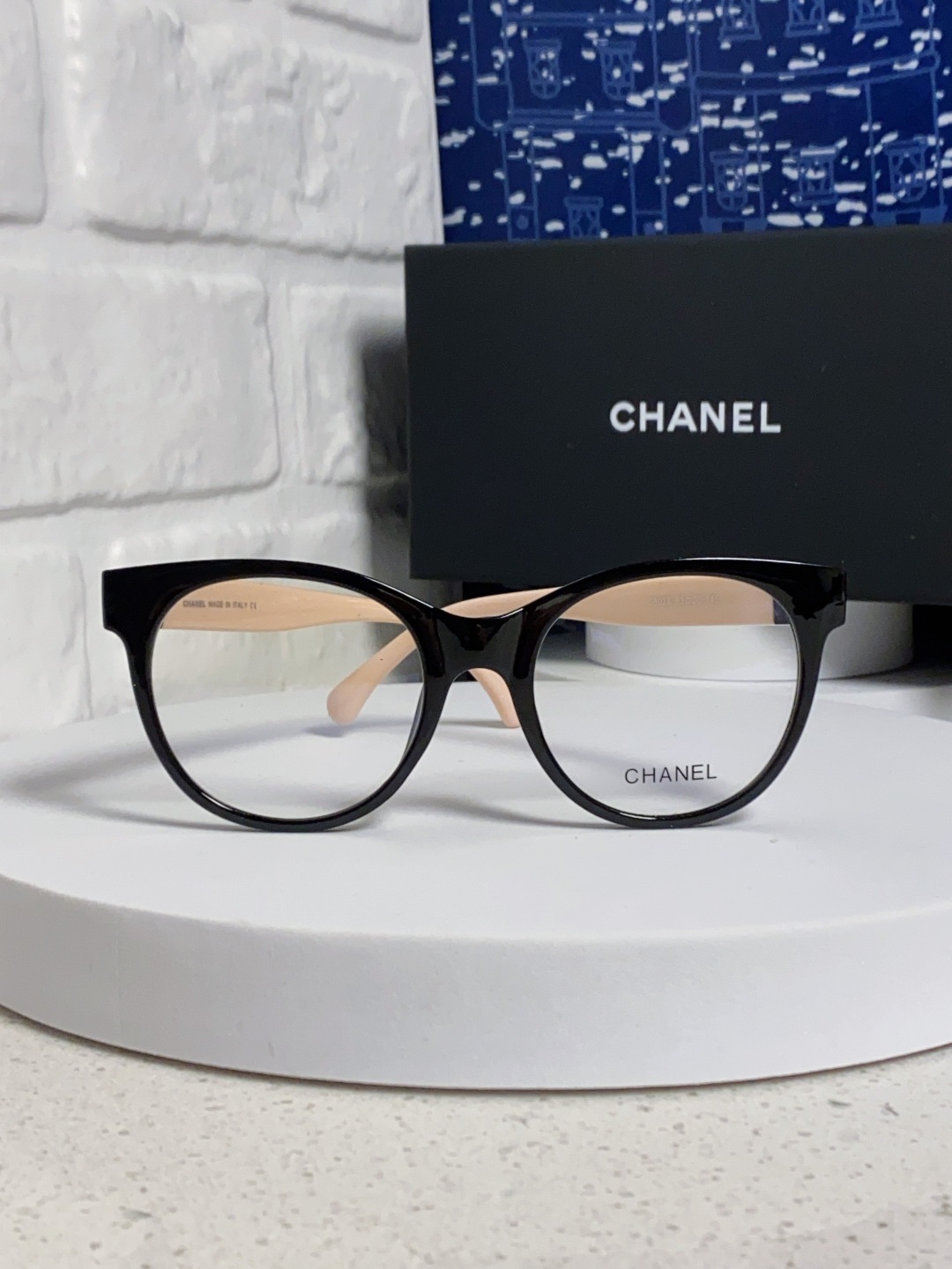 Chanel香奈儿 2025新款人气王千金大小姐香奶奶素颜神器黑框近视眼镜女士 可配度数