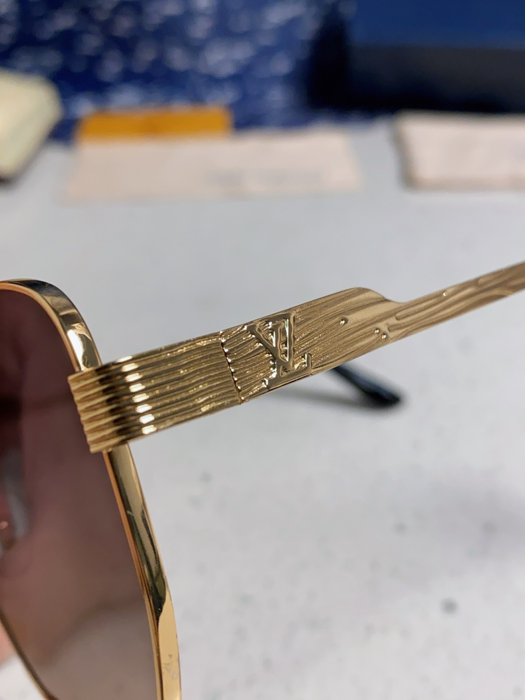 LouisVuitton路易威登 2025新款LV欧美高端男方框连体护目太阳眼欧洲站博主开车防紫外线墨镜