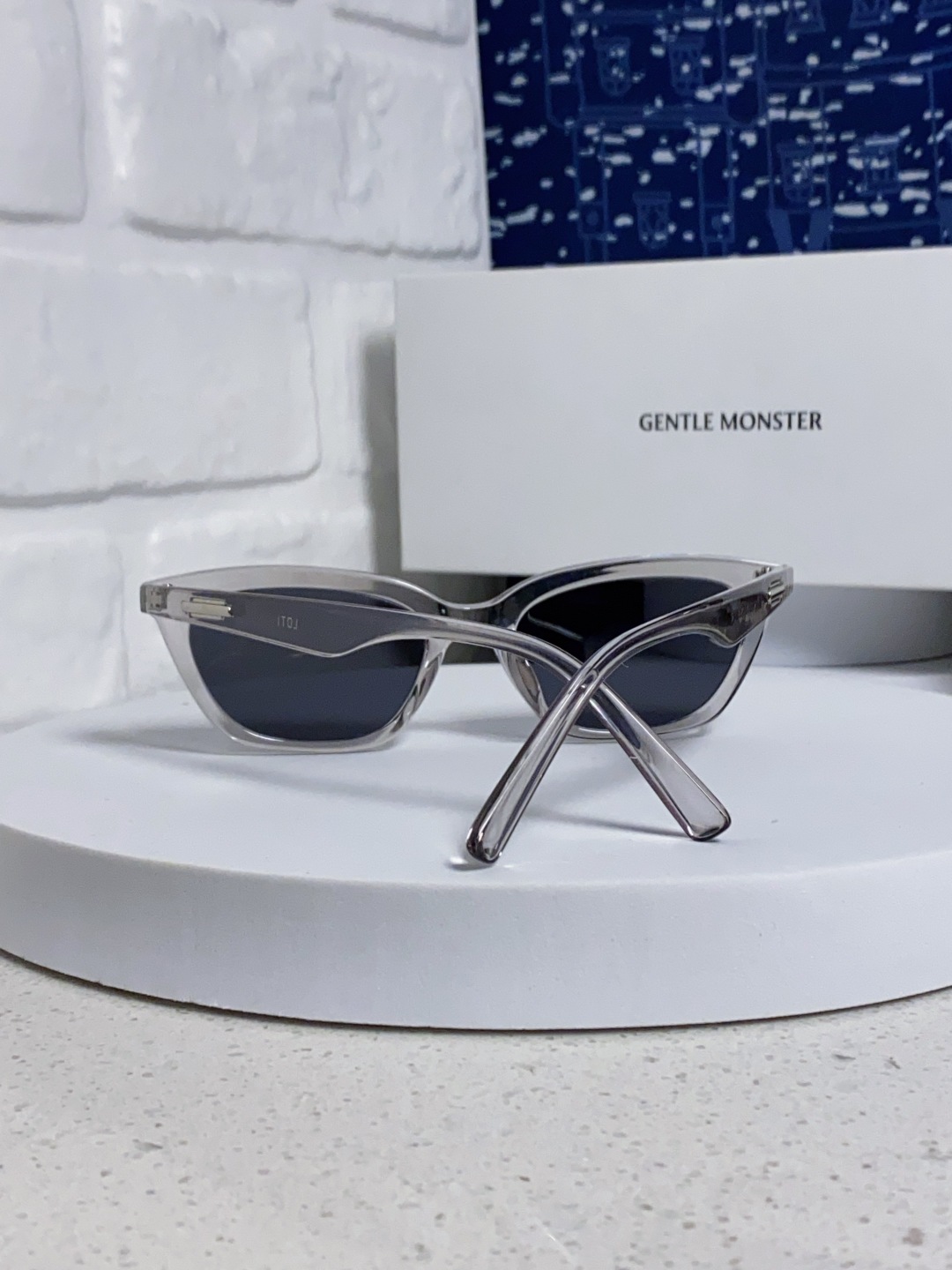 Gentle Moster(GM) Gm猫眼素颜平光镜女防蓝光学生近视眼镜 有度数眼镜框圆脸显瘦 型号：