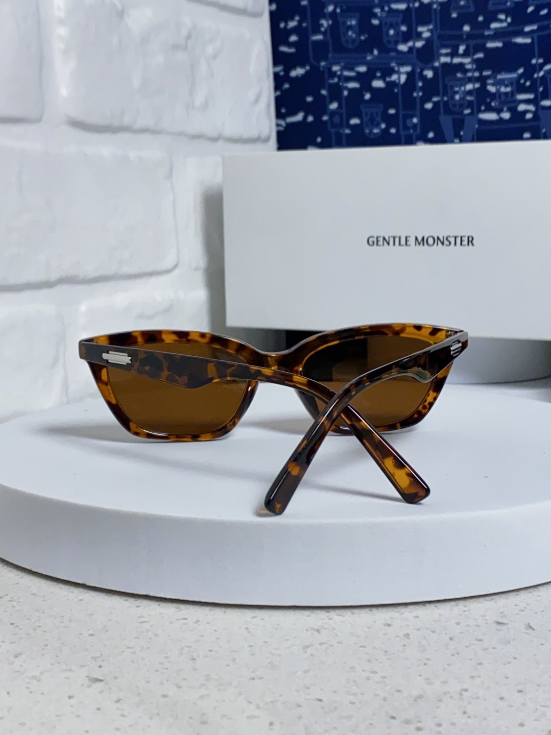 Gentle Moster(GM) Gm猫眼素颜平光镜女防蓝光学生近视眼镜 有度数眼镜框圆脸显瘦 型号：