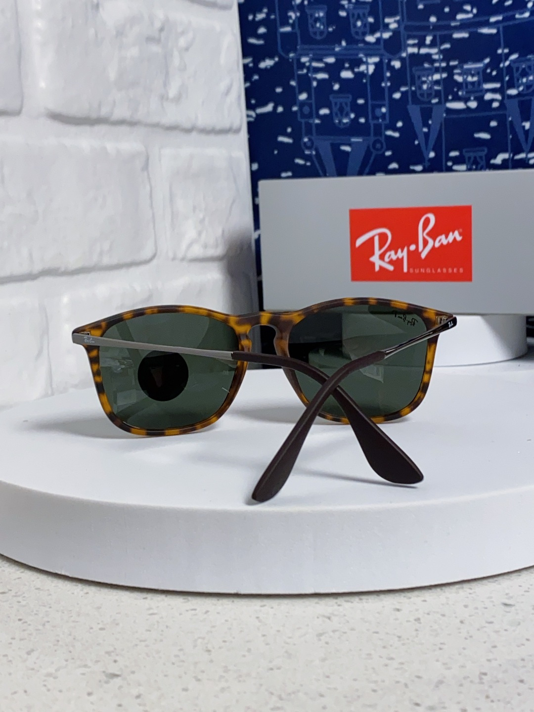 Ray Ban雷朋 新款偏光太阳镜时尚经典百搭户外开车钓鱼墨镜防紫外线潮遮阳太阳镜 RB4187 SIZ