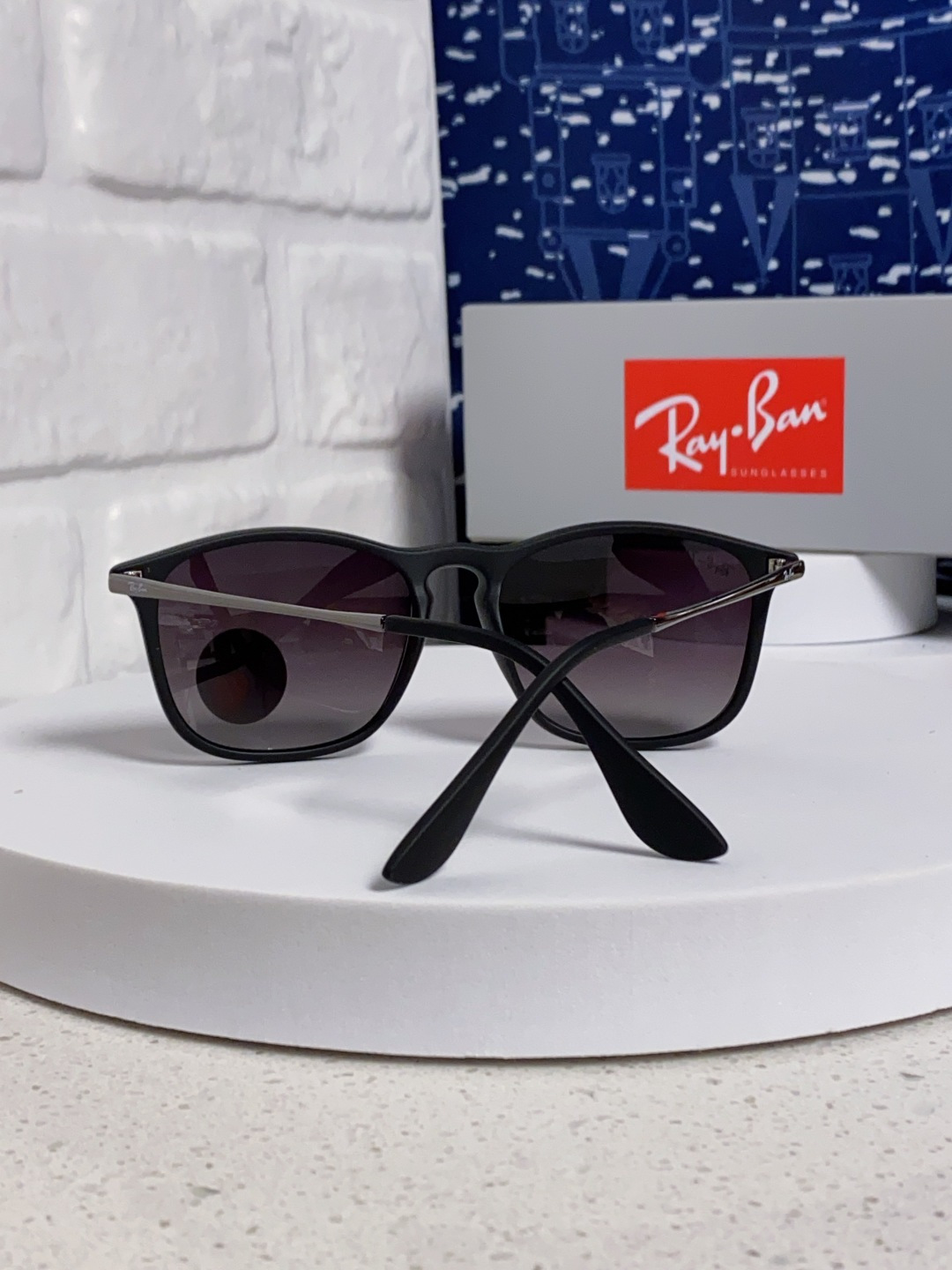 Ray Ban雷朋 新款偏光太阳镜时尚经典百搭户外开车钓鱼墨镜防紫外线潮遮阳太阳镜 RB4187 SIZ