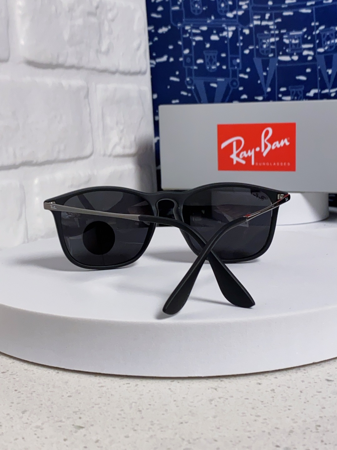 Ray Ban雷朋 新款偏光太阳镜时尚经典百搭户外开车钓鱼墨镜防紫外线潮遮阳太阳镜 RB4187 SIZ