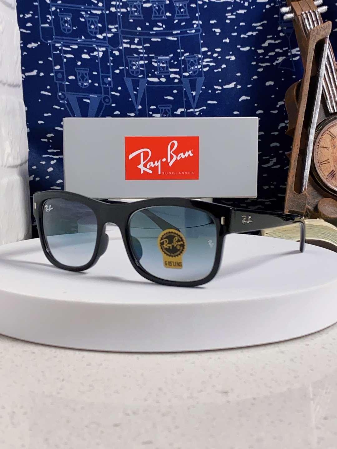  Rayban雷鹏 钢化玻璃2025新款太阳镜男女通用偏光防紫外线墨镜休闲眼镜 RB4428