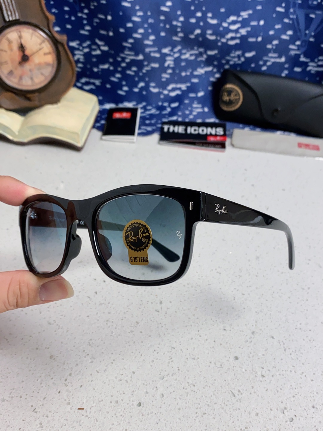  Rayban雷鹏 钢化玻璃2025新款太阳镜男女通用偏光防紫外线墨镜休闲眼镜 RB4428