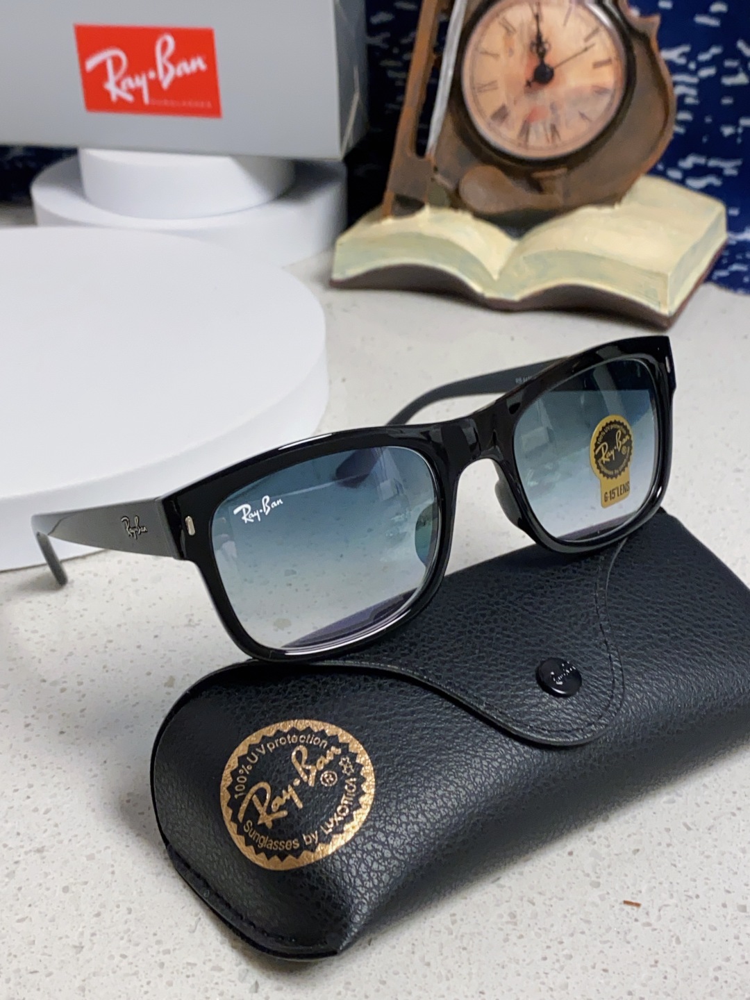  Rayban雷鹏 钢化玻璃2025新款太阳镜男女通用偏光防紫外线墨镜休闲眼镜 RB4428