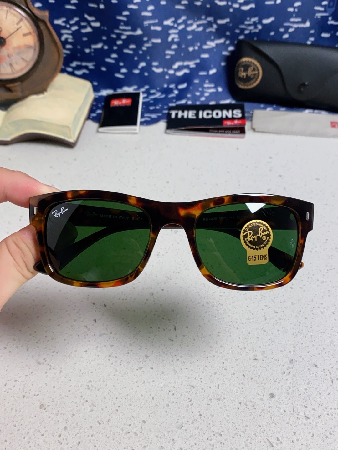  Rayban雷鹏 钢化玻璃2025新款太阳镜男女通用.偏光防紫外线墨镜休闲眼镜 RB4428