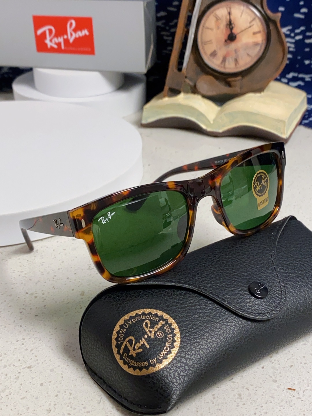  Rayban雷鹏 钢化玻璃2025新款太阳镜男女通用.偏光防紫外线墨镜休闲眼镜 RB4428