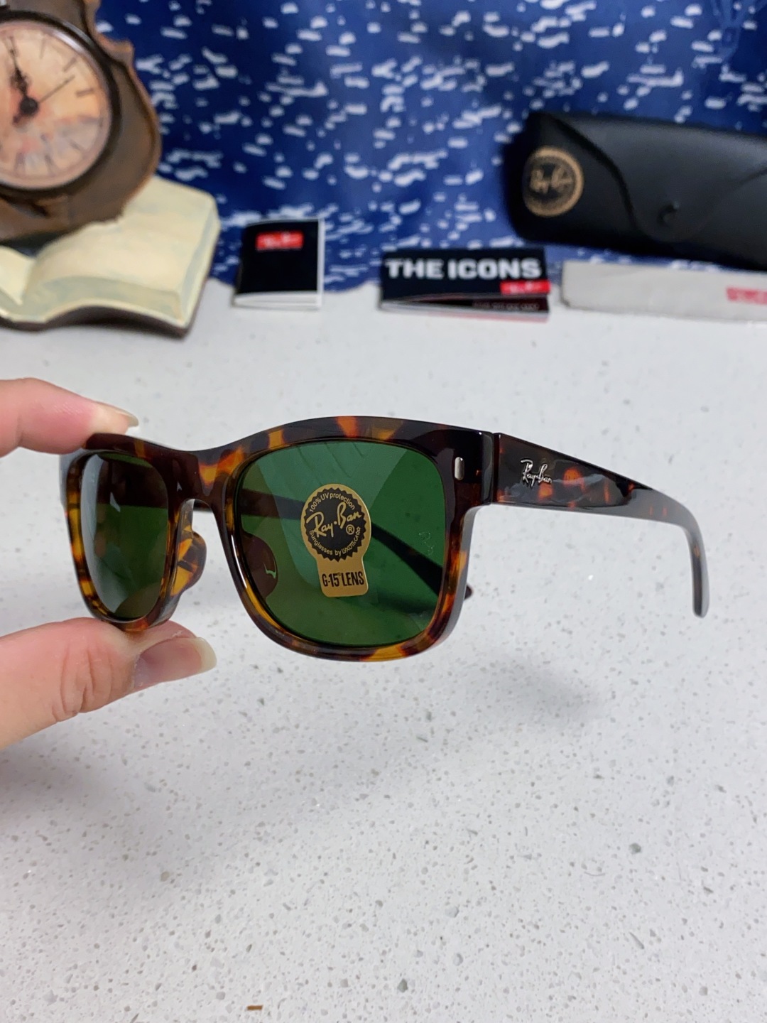  Rayban雷鹏 钢化玻璃2025新款太阳镜男女通用.偏光防紫外线墨镜休闲眼镜 RB4428