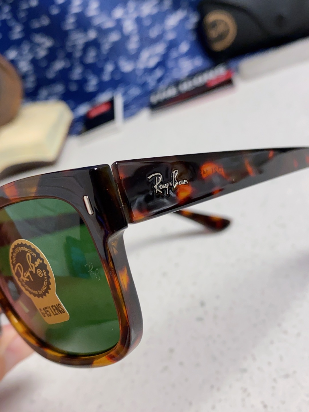  Rayban雷鹏 钢化玻璃2025新款太阳镜男女通用.偏光防紫外线墨镜休闲眼镜 RB4428