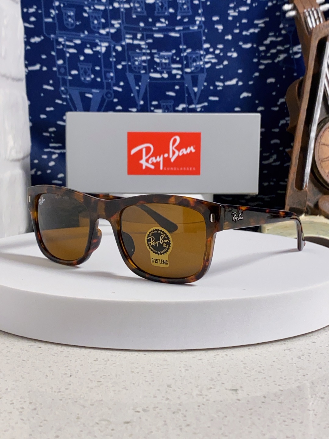  Rayban雷鹏 钢化玻璃2025新款太阳镜男女通用.偏光防紫外线墨镜休闲眼镜 RB4428