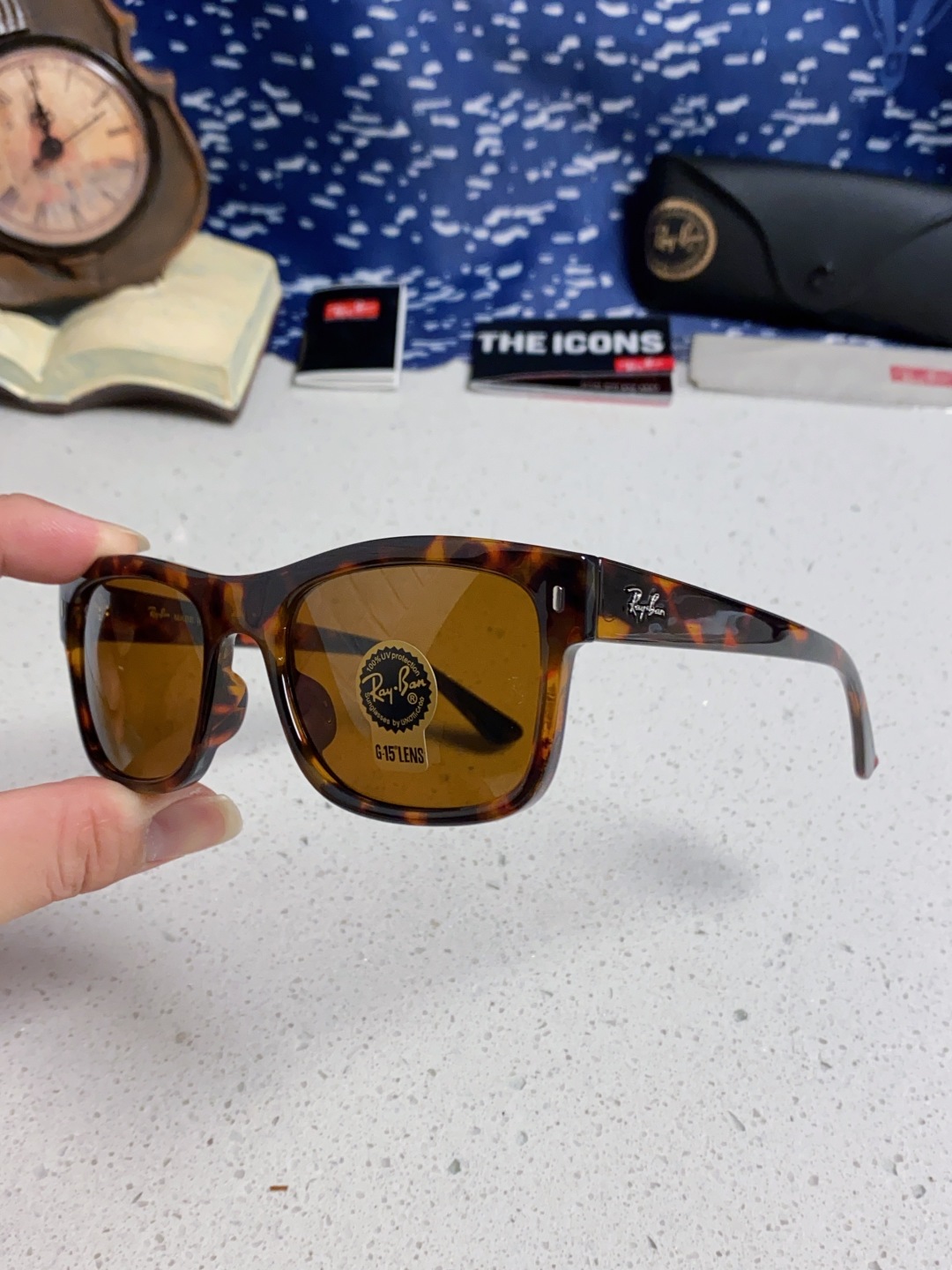  Rayban雷鹏 钢化玻璃2025新款太阳镜男女通用.偏光防紫外线墨镜休闲眼镜 RB4428