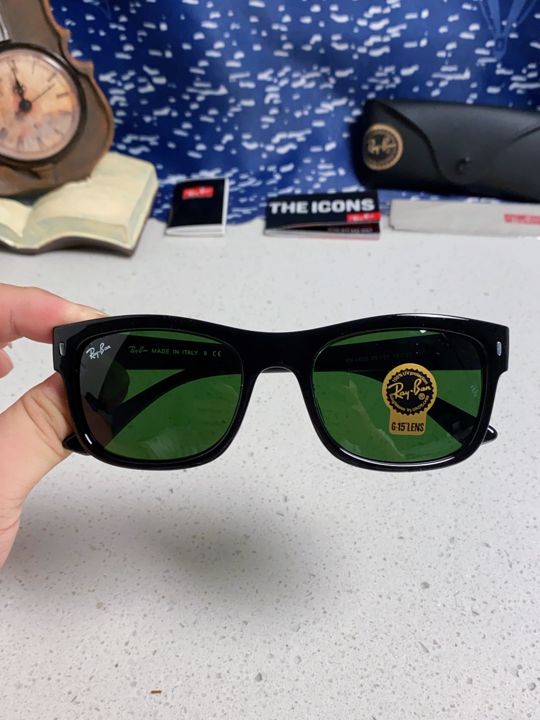  Rayban雷鹏 钢化玻璃2025新款太阳镜男女通用.偏光防紫外线墨镜休闲眼镜 RB4428