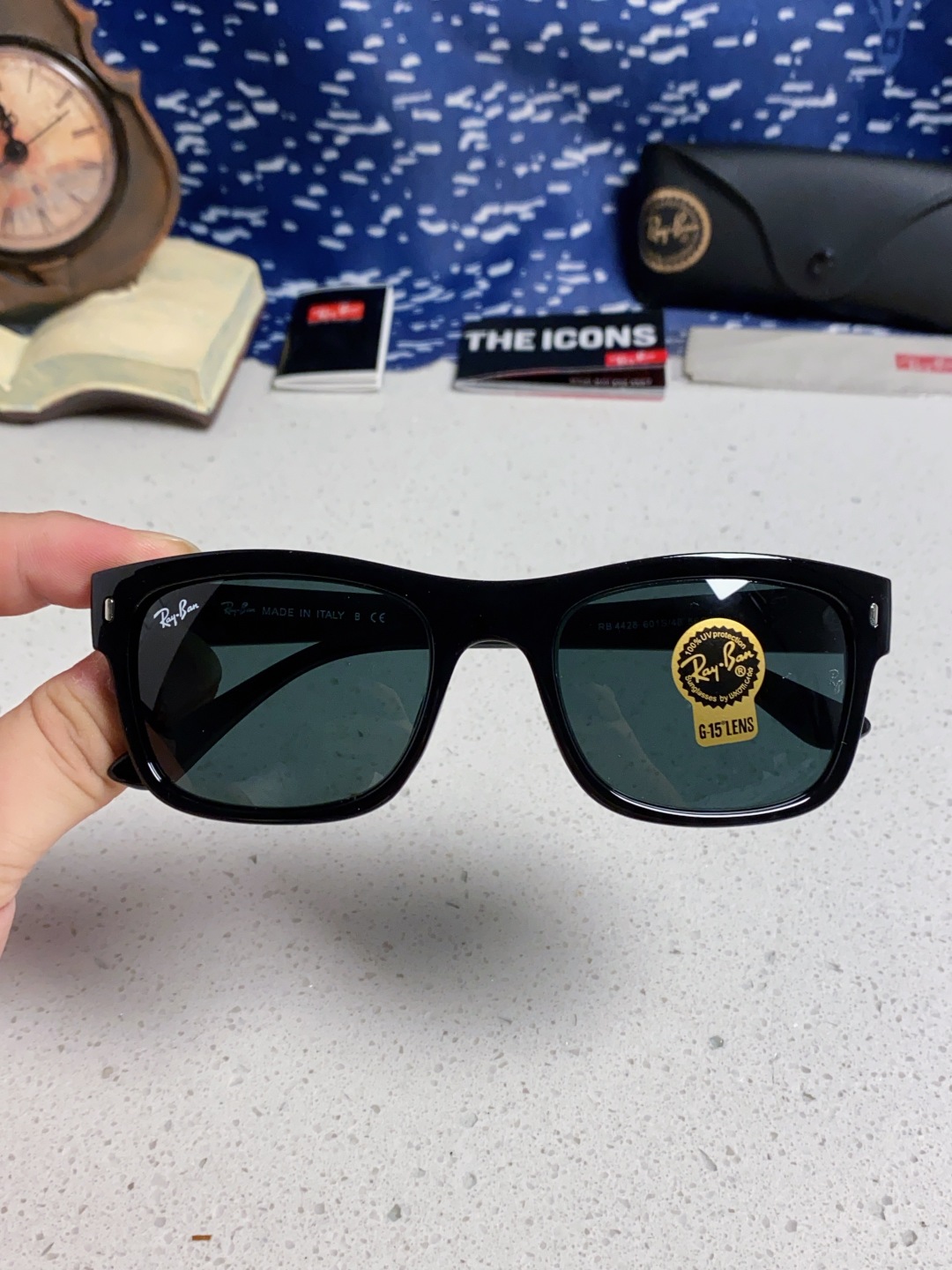  Rayban雷鹏 钢化玻璃2025新款太阳镜男女通用.偏光防紫外线墨镜休闲眼镜 RB4428
