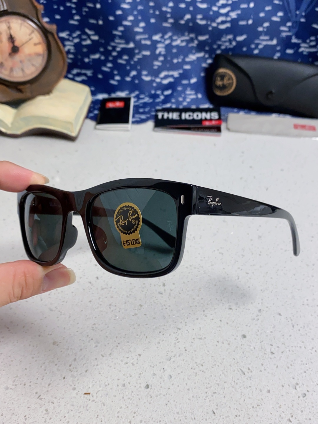  Rayban雷鹏 钢化玻璃2025新款太阳镜男女通用.偏光防紫外线墨镜休闲眼镜 RB4428
