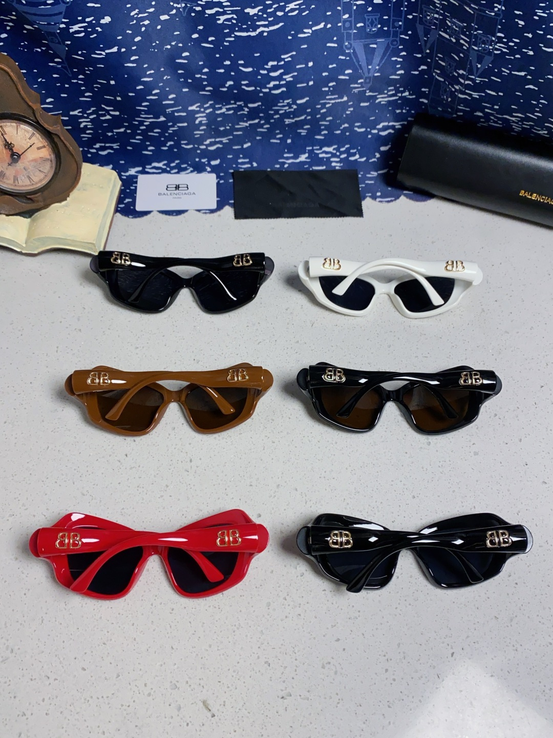 BALENCIAGA巴黎世家 2025新款 BB0353S欧美潮流大框时尚个性女士墨镜太阳镜