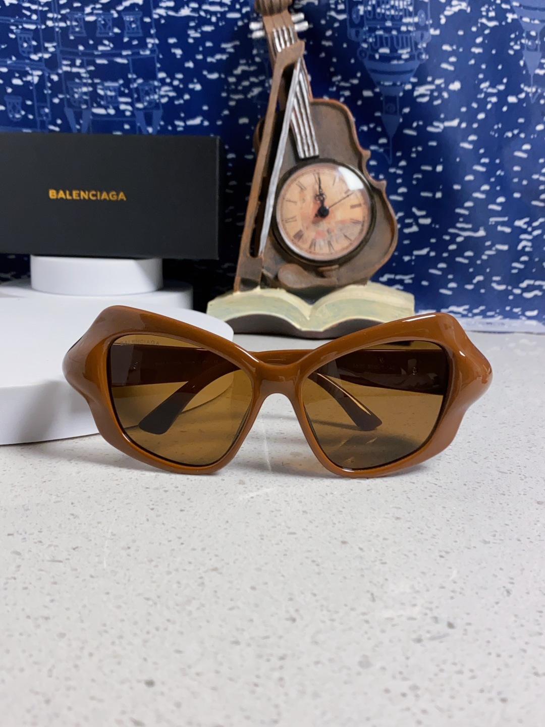 BALENCIAGA巴黎世家 2025新款 BB0353S欧美潮流大框时尚个性女士墨镜太阳镜