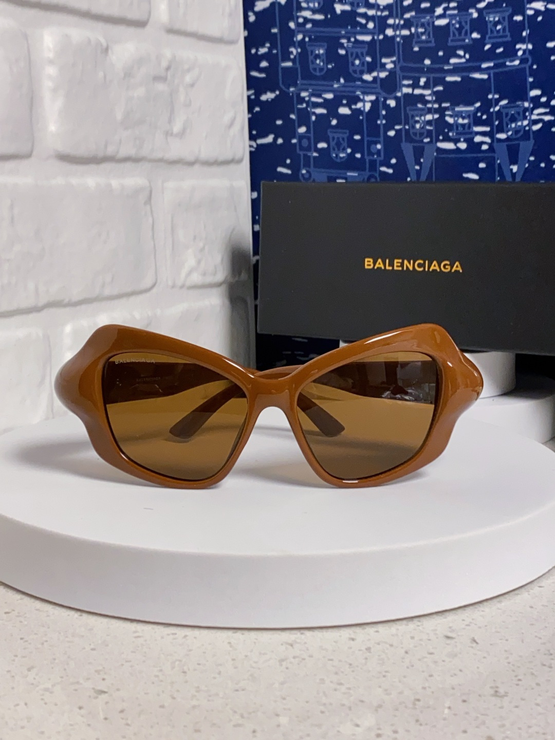 BALENCIAGA巴黎世家 2025新款 BB0353S欧美潮流大框时尚个性女士墨镜太阳镜