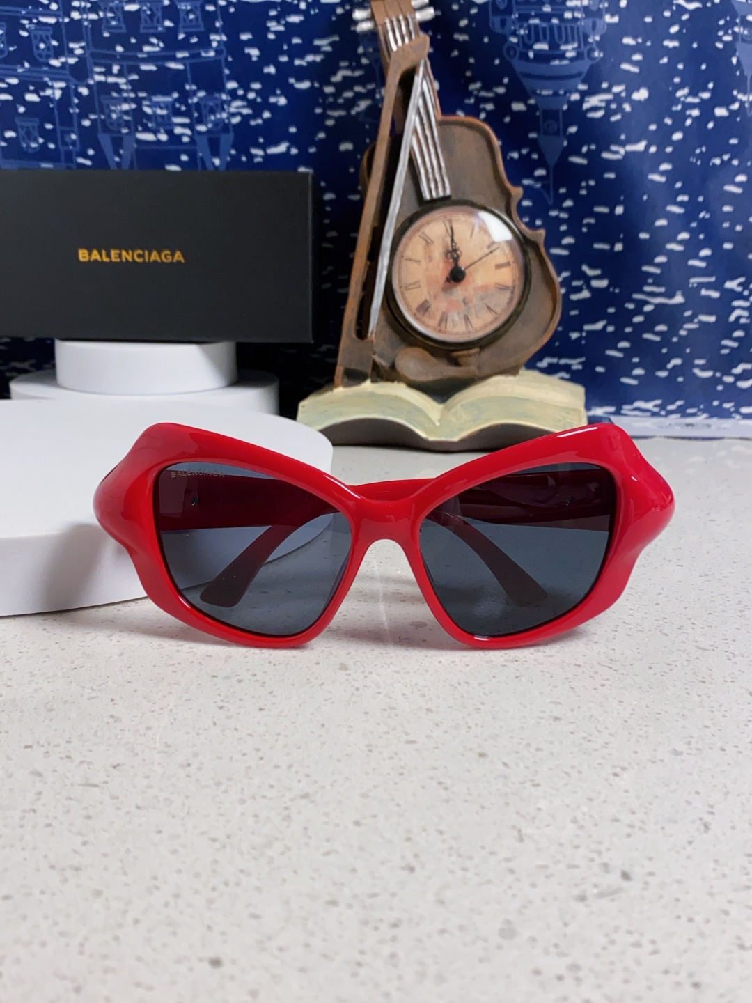 BALENCIAGA巴黎世家 2025新款 BB0353S欧美潮流大框时尚个性女士墨镜太阳镜