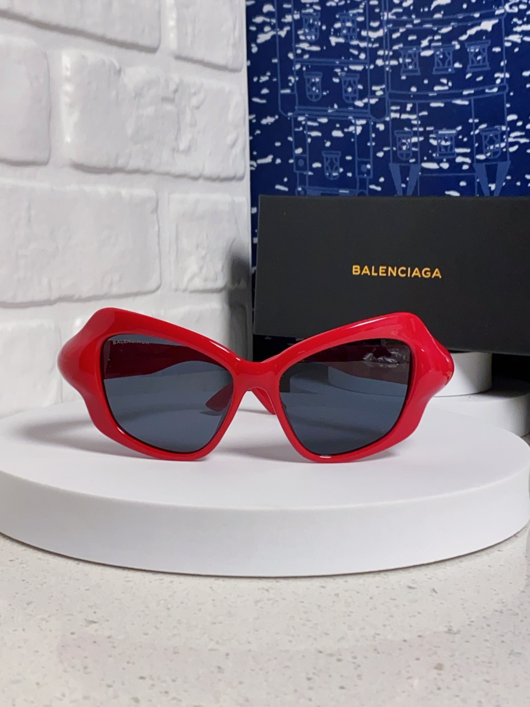 BALENCIAGA巴黎世家 2025新款 BB0353S欧美潮流大框时尚个性女士墨镜太阳镜