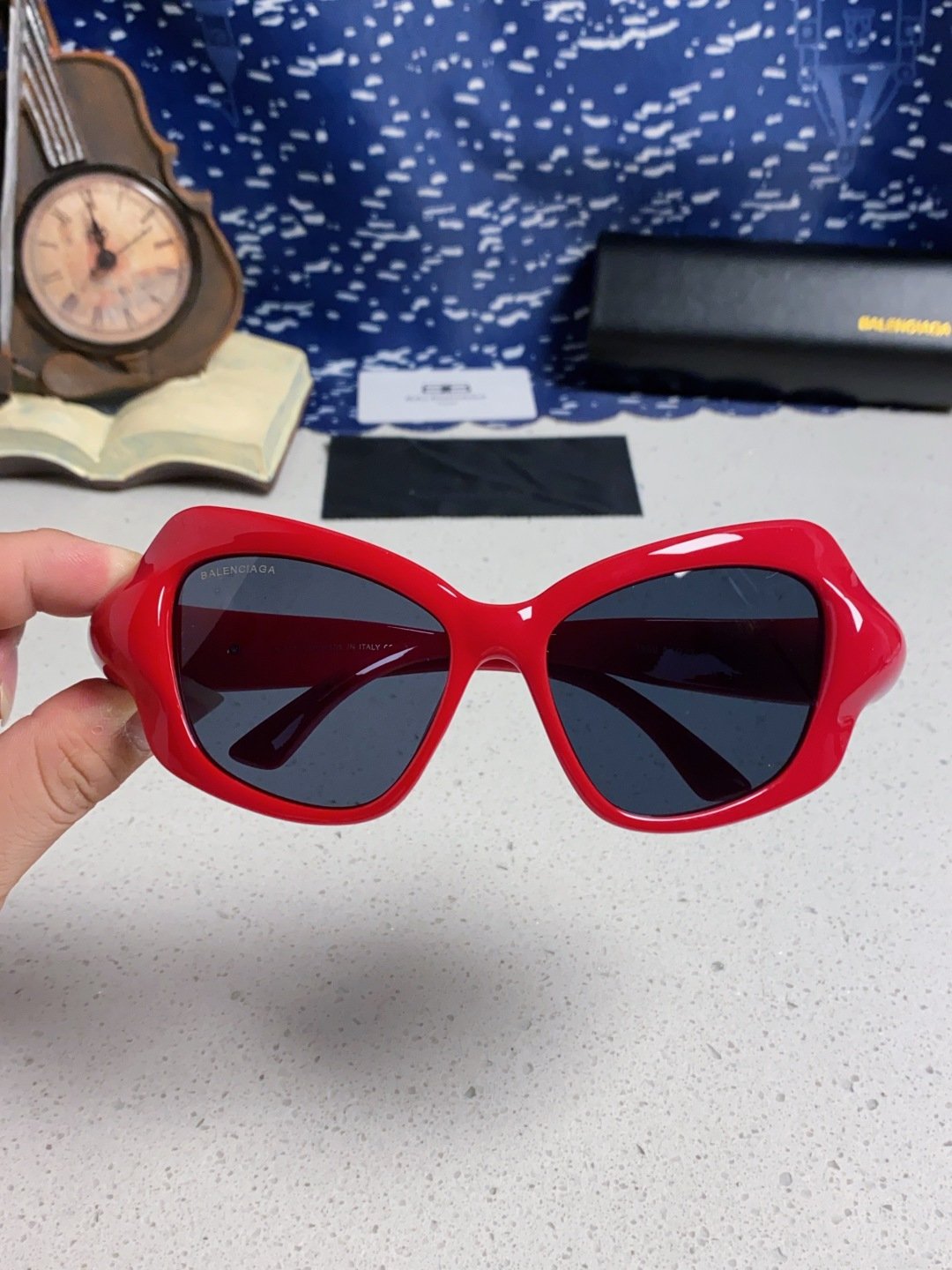 BALENCIAGA巴黎世家 2025新款 BB0353S欧美潮流大框时尚个性女士墨镜太阳镜
