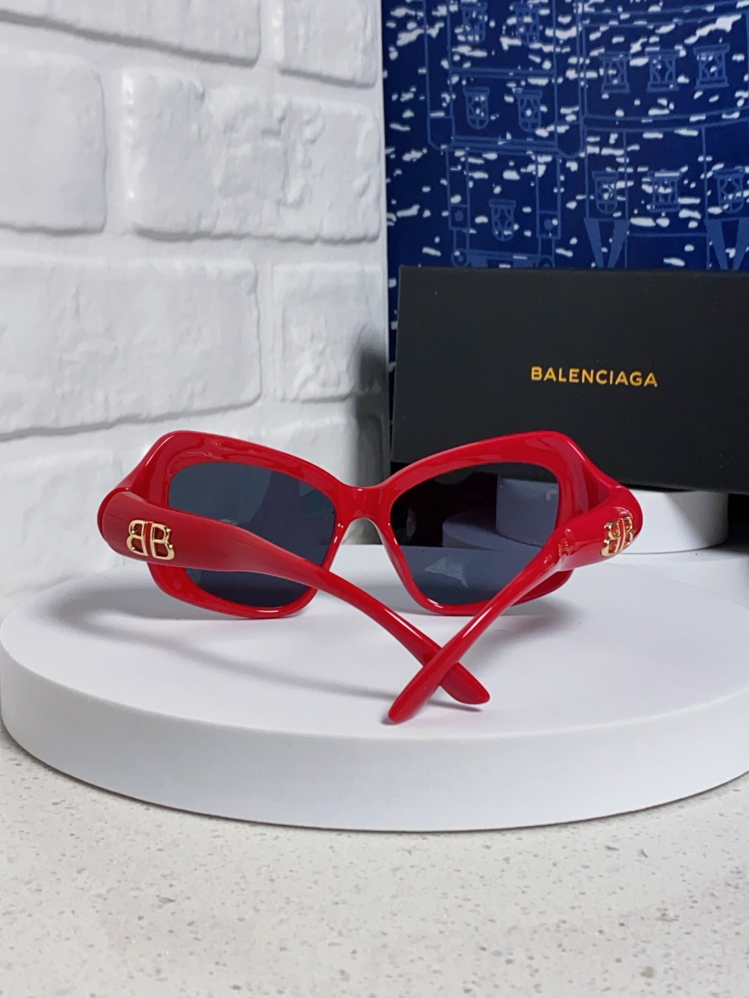 BALENCIAGA巴黎世家 2025新款 BB0353S欧美潮流大框时尚个性女士墨镜太阳镜