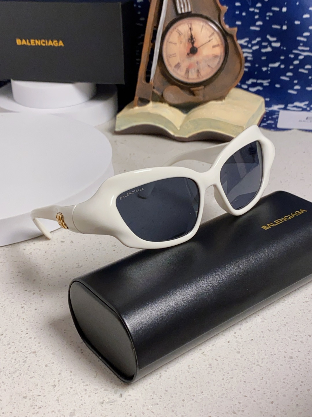 BALENCIAGA巴黎世家 2025新款 BB0353S欧美潮流大框时尚个性女士墨镜太阳镜