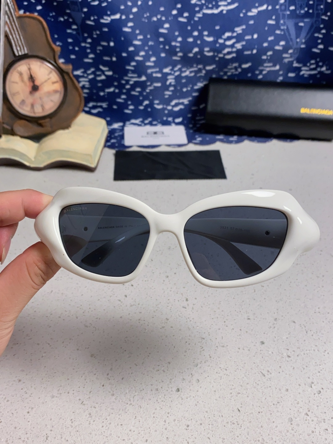 BALENCIAGA巴黎世家 2025新款 BB0353S欧美潮流大框时尚个性女士墨镜太阳镜