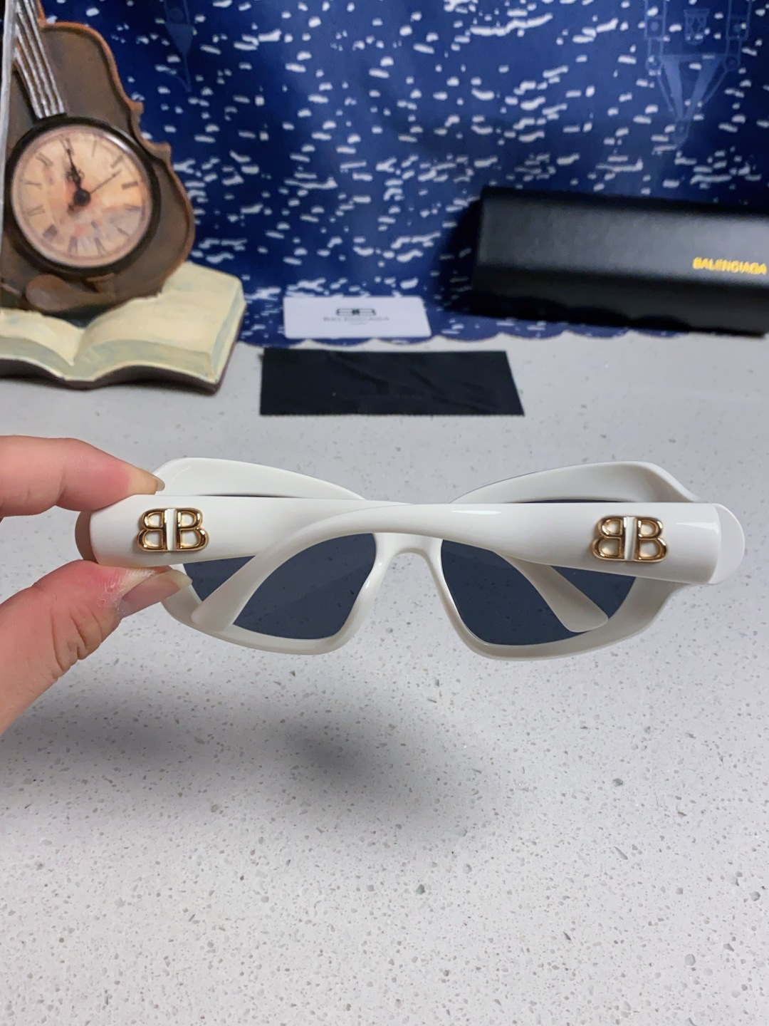 BALENCIAGA巴黎世家 2025新款 BB0353S欧美潮流大框时尚个性女士墨镜太阳镜