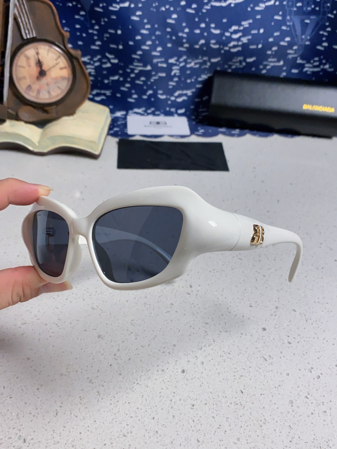 BALENCIAGA巴黎世家 2025新款 BB0353S欧美潮流大框时尚个性女士墨镜太阳镜