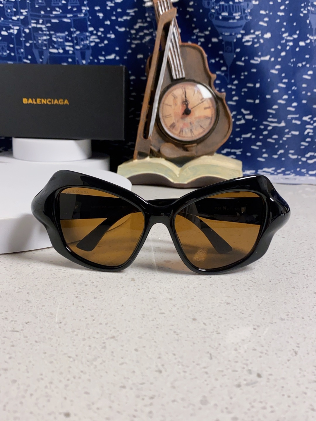 BALENCIAGA巴黎世家 2025新款 BB0353S欧美潮流大框时尚个性女士墨镜太阳镜