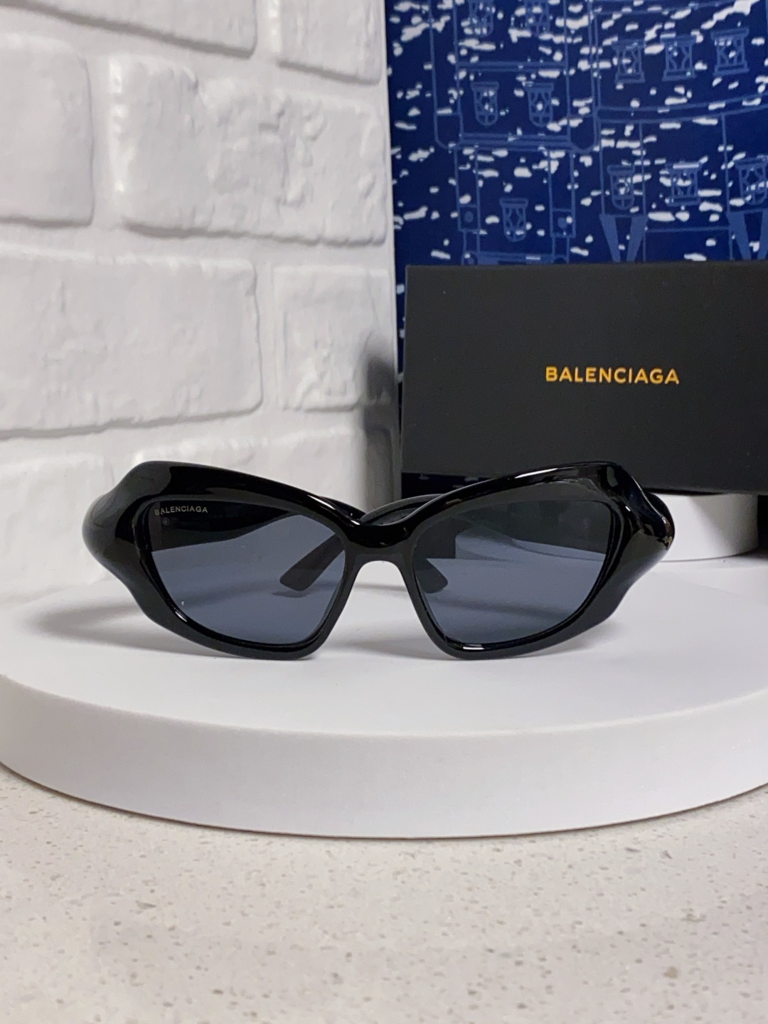 BALENCIAGA巴黎世家 2025新款 BB0353S欧美潮流大框时尚个性女士墨镜太阳镜