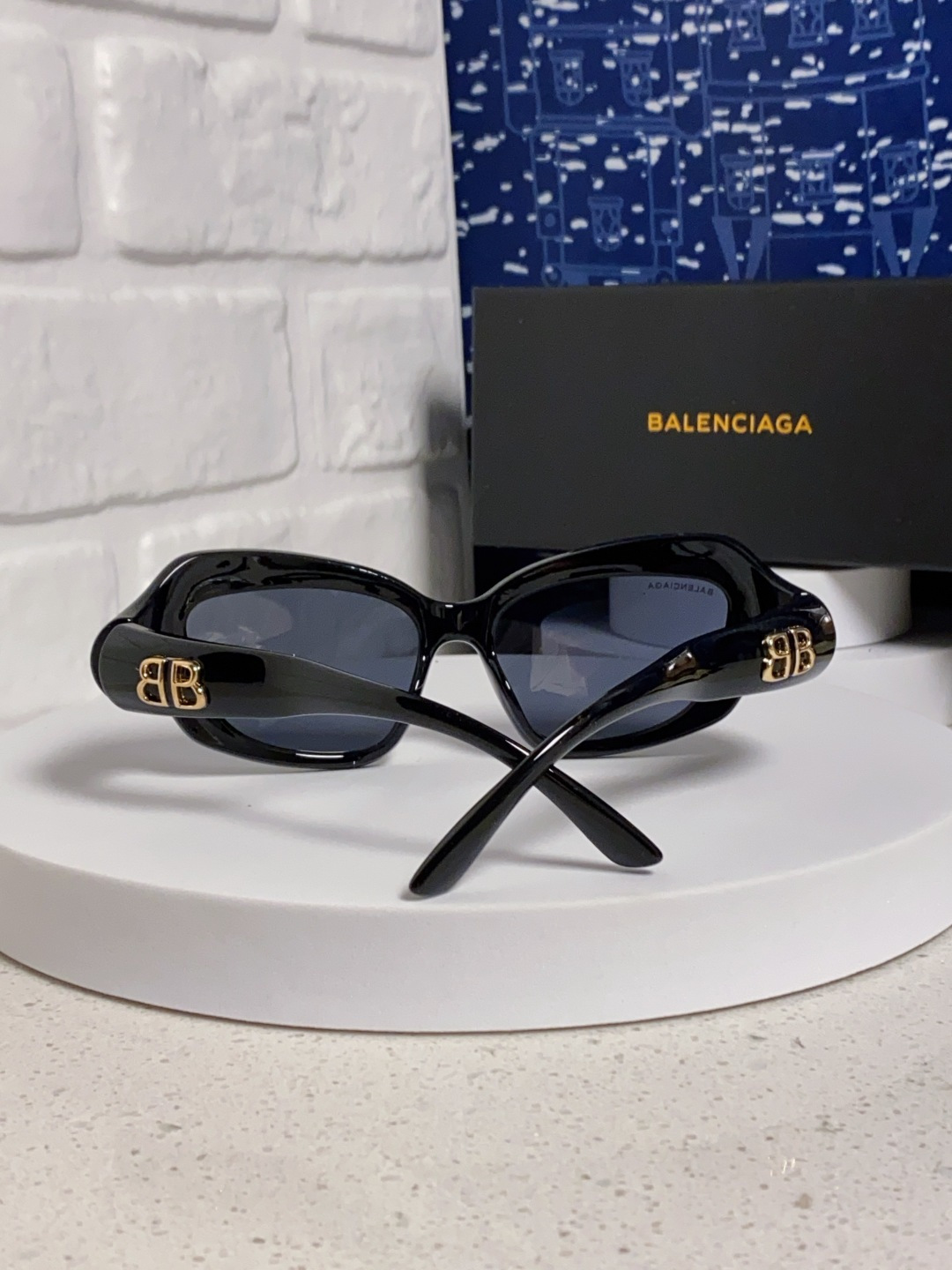 BALENCIAGA巴黎世家 2025新款 BB0353S欧美潮流大框时尚个性女士墨镜太阳镜