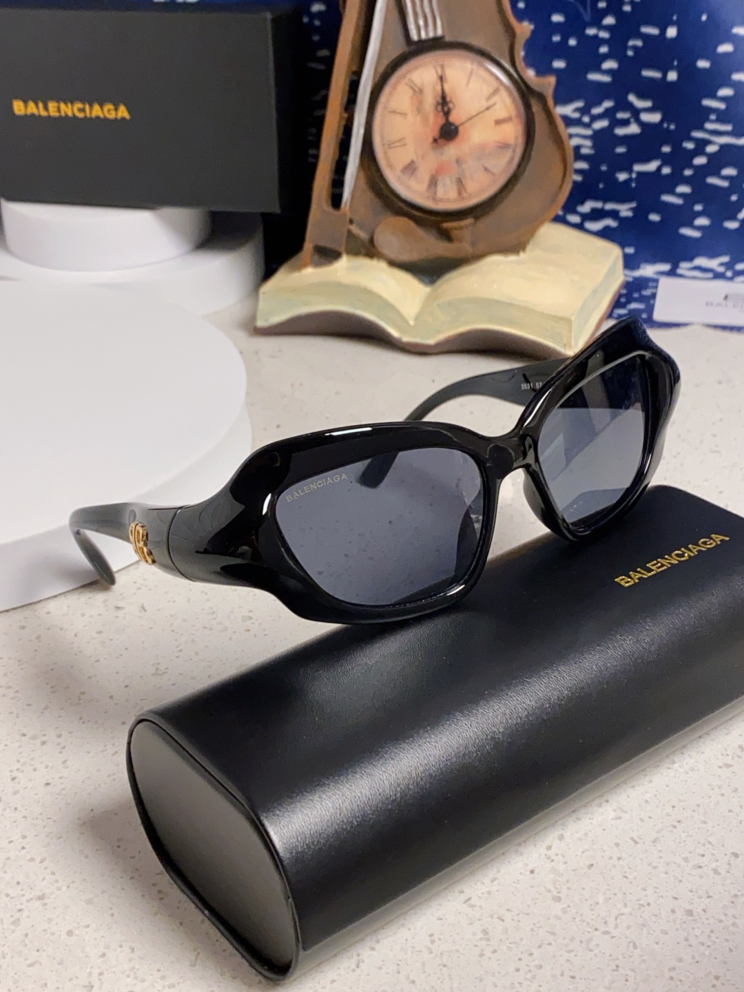 BALENCIAGA巴黎世家 2025新款 BB0353S欧美潮流大框时尚个性女士墨镜太阳镜