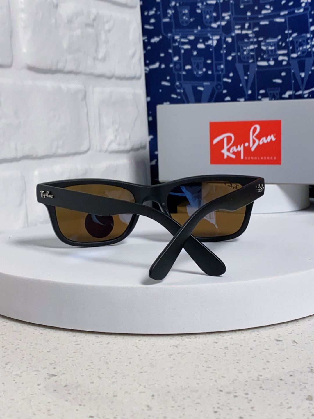 Rayban雷朋 偏光镜片男友系列方形中性太阳镜 RB2283 Size：55口20